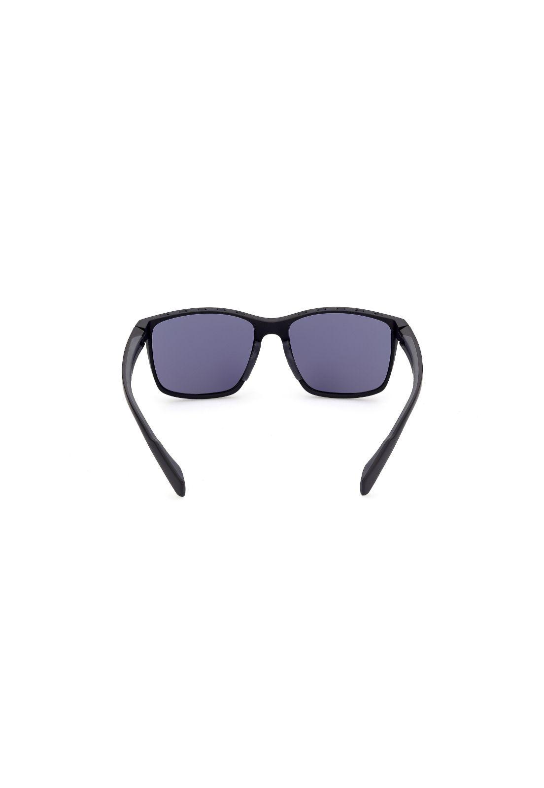 Lentes de Sol Negro Mate Gris Adidas Sport SP003502A56-3