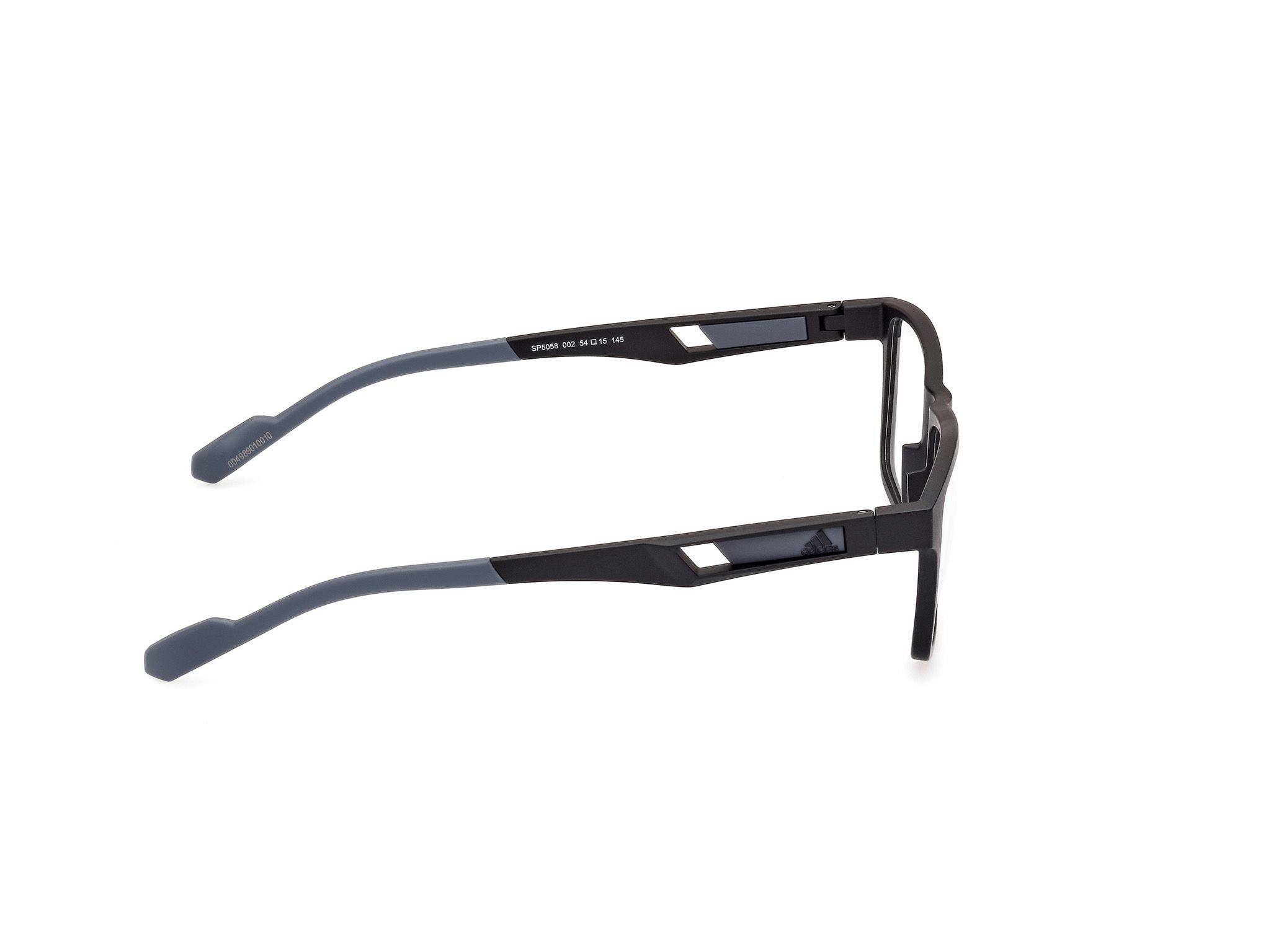 Lentes Ópticos Negro Matte Adidas Sport SP5058002-6