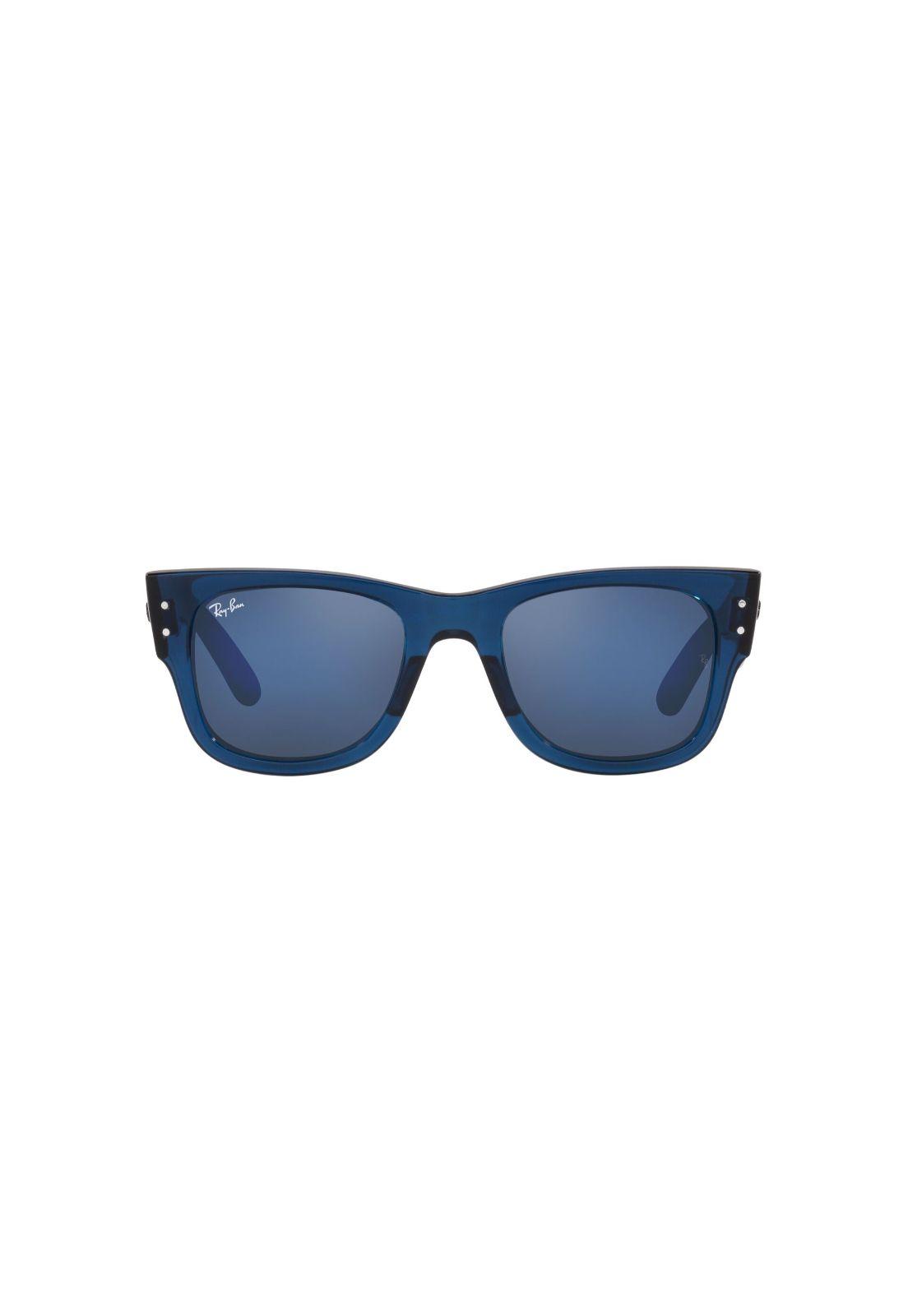 Lentes de Sol Mega Wayfarer Azul Traslúcido Ray-Ban-0