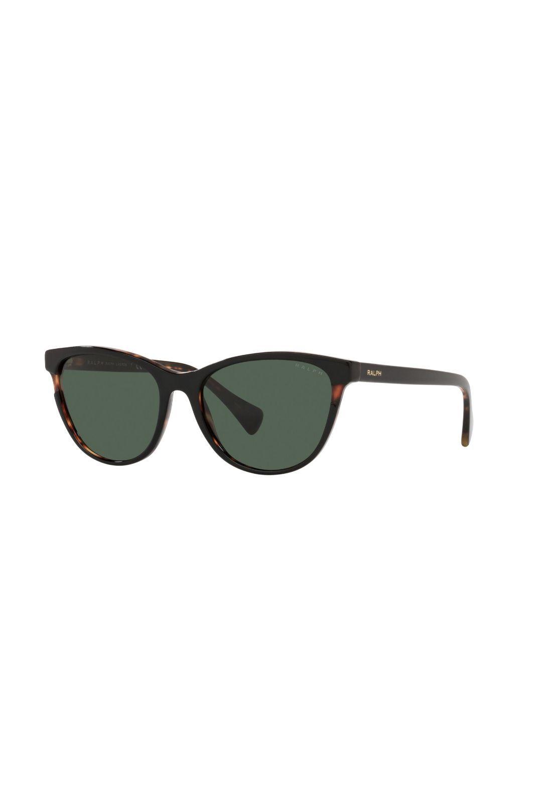 Lentes de Sol Negro On Dark Havana Ralph RA527559187155-0