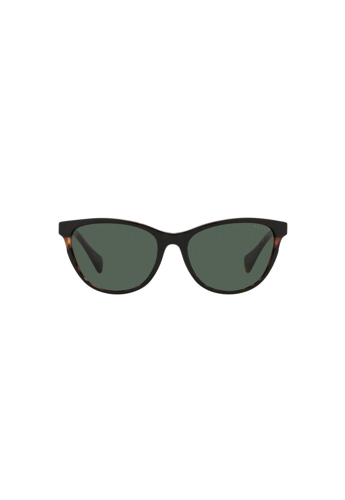 Lentes de Sol Negro On Dark Havana Ralph RA527559187155-1