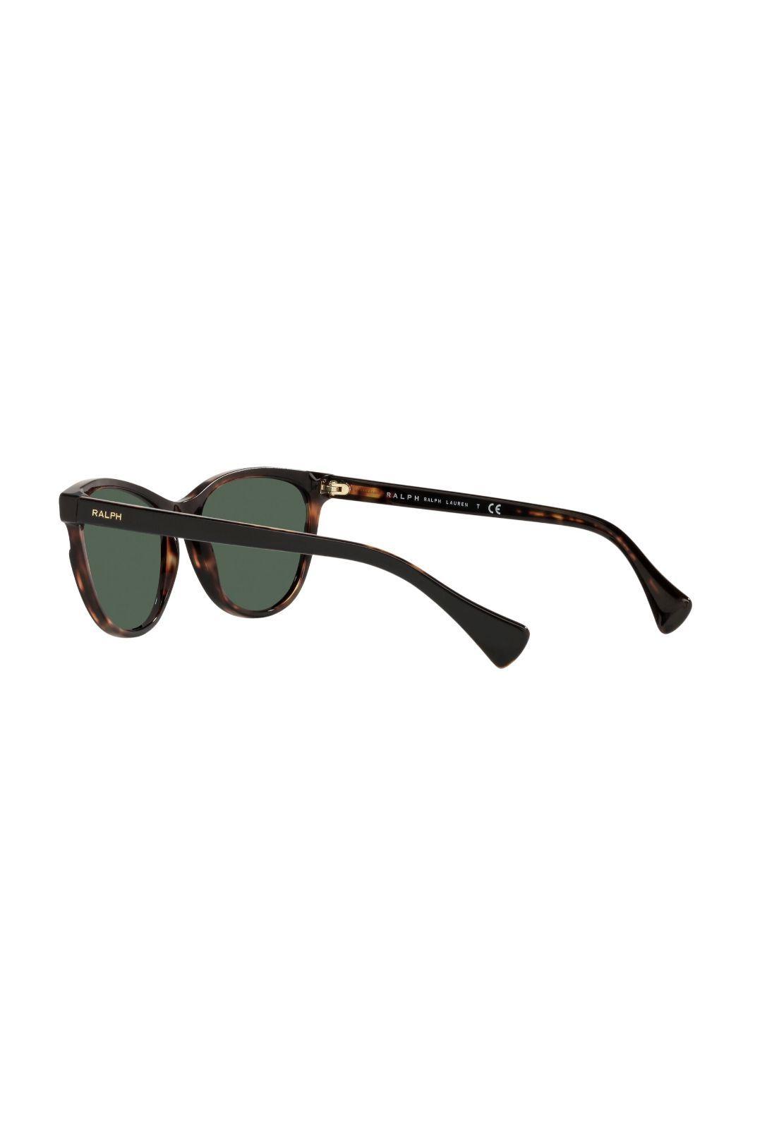 Lentes de Sol Negro On Dark Havana Ralph RA527559187155-4