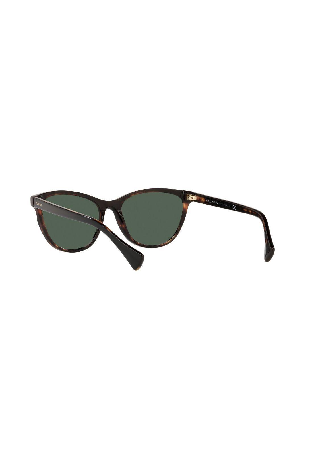 Lentes de Sol Negro On Dark Havana Ralph RA527559187155-5