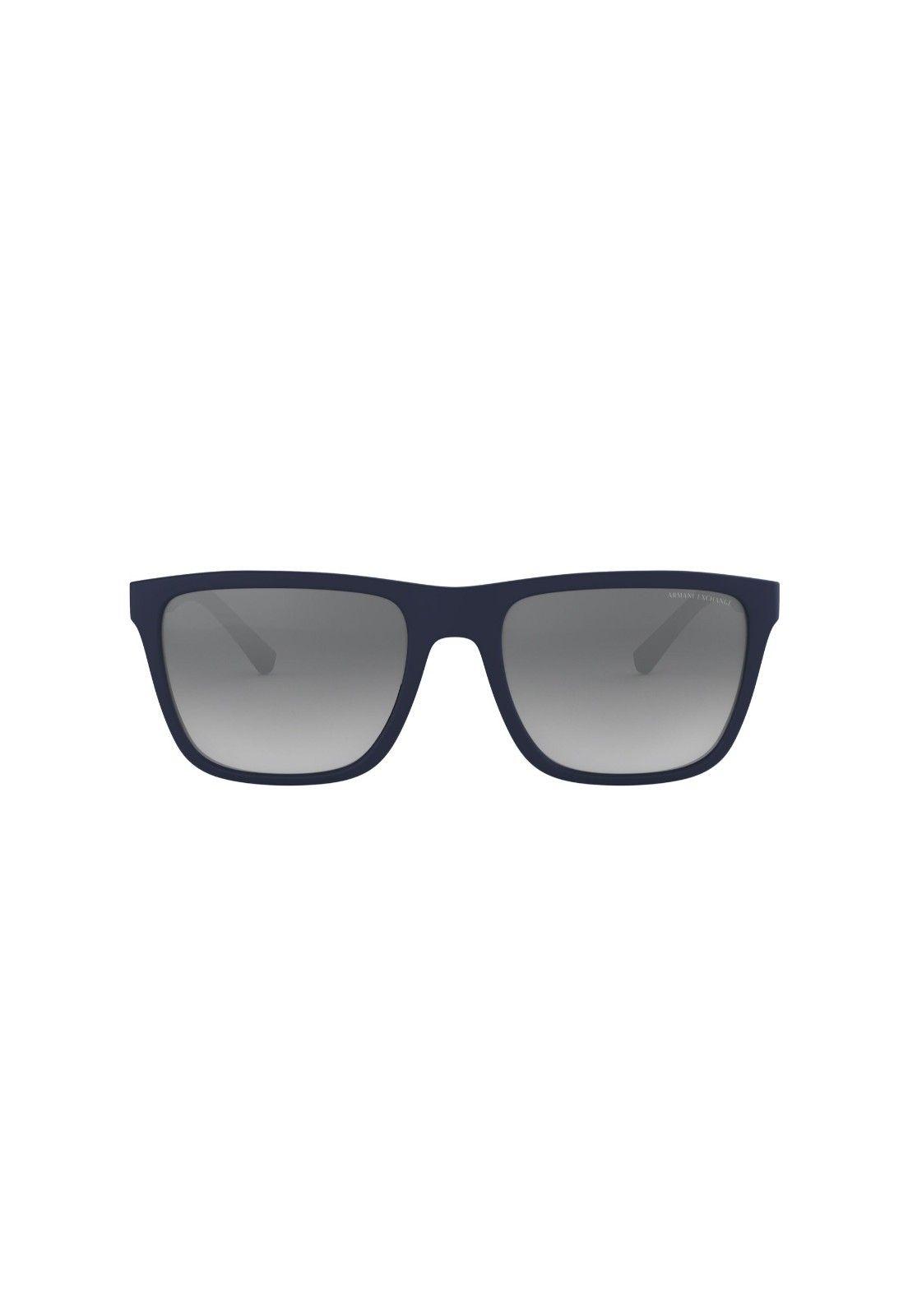 Lentes de Sol Rectangular Matte Navy Armani Exchange AX4080S82786G57-1