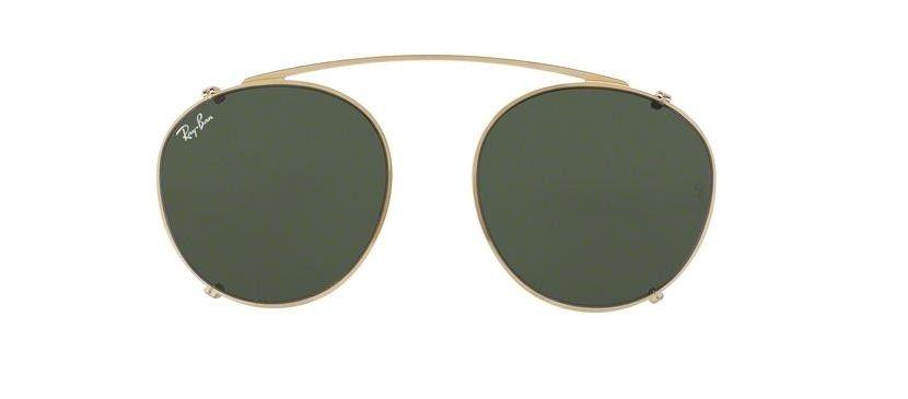 Clip On RX2180 Gold Verde Ray-Ban RX2180C25007149-0