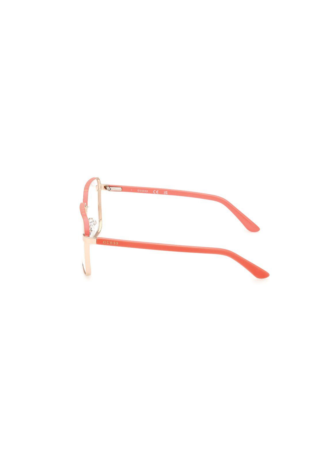 Lentes Ópticos Rosado Guess GU50125074-2