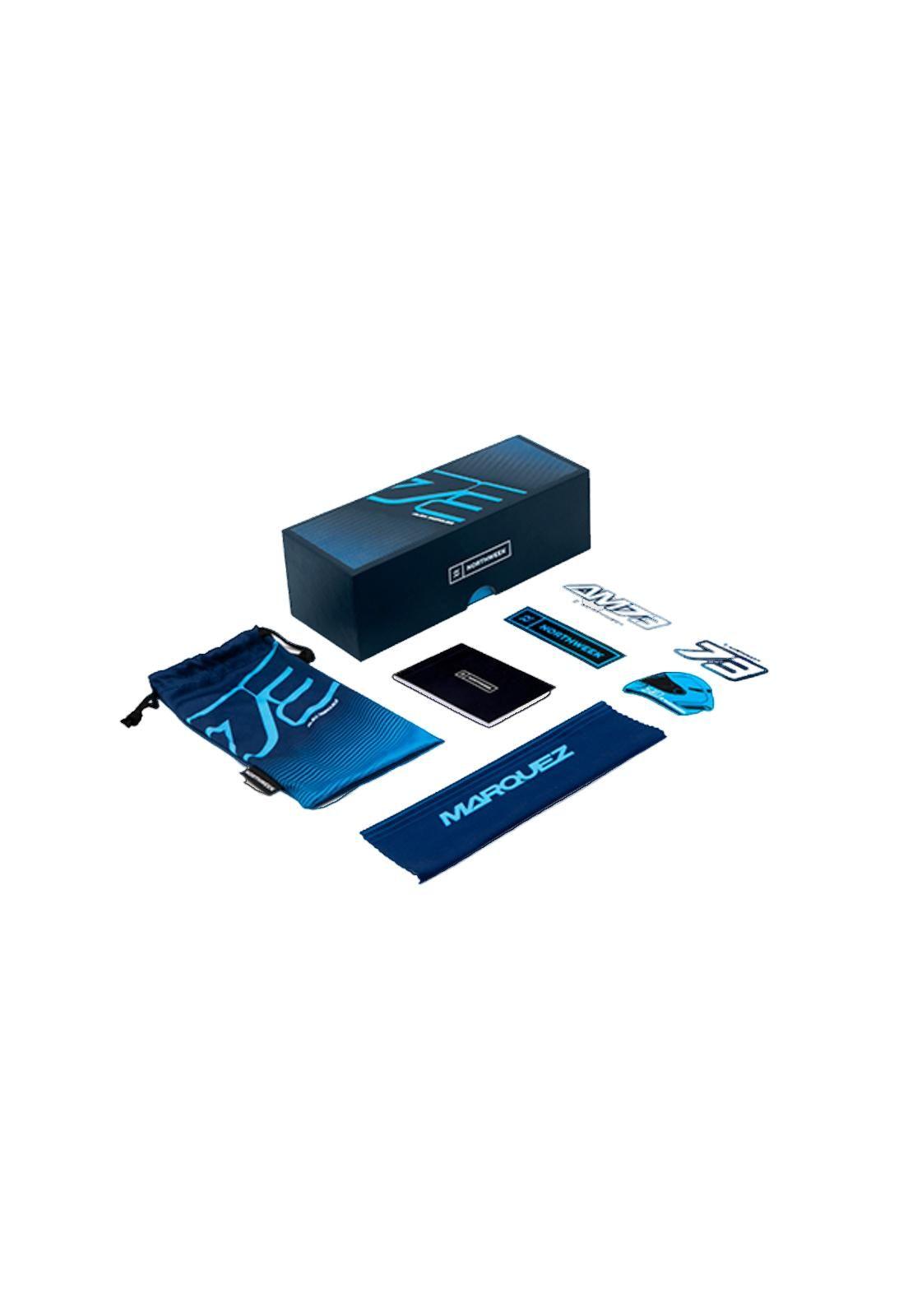 Lentes de Sol Polarizado Alex Marquez Azul Northweek NDR100-3