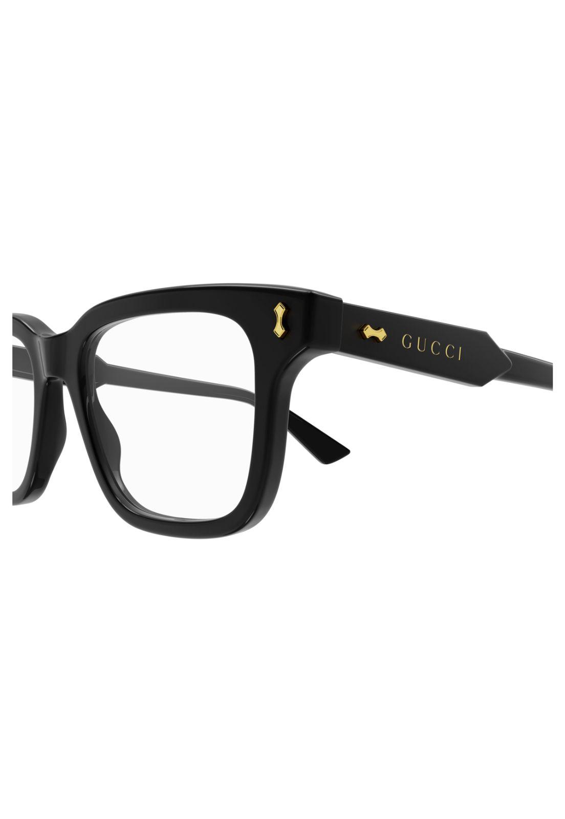 Lentes Ópticos Matte Black Gucci GG1265O004-2
