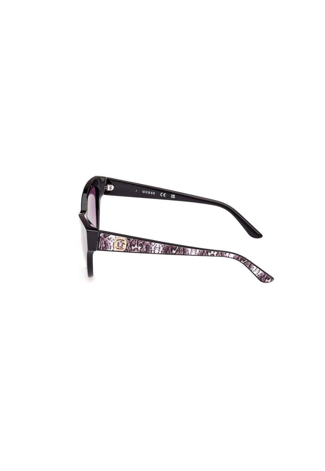 Lentes de Sol Negro Brillante Degradé Guess GU0011201B-2