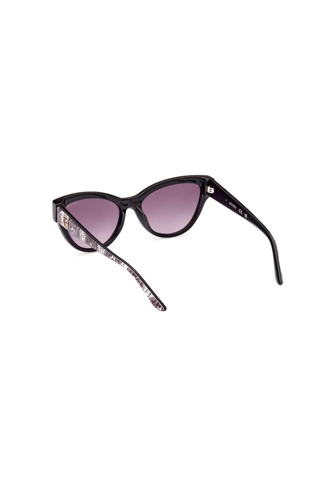 Lentes de Sol Negro Brillante Degradé Guess GU0011201B-3