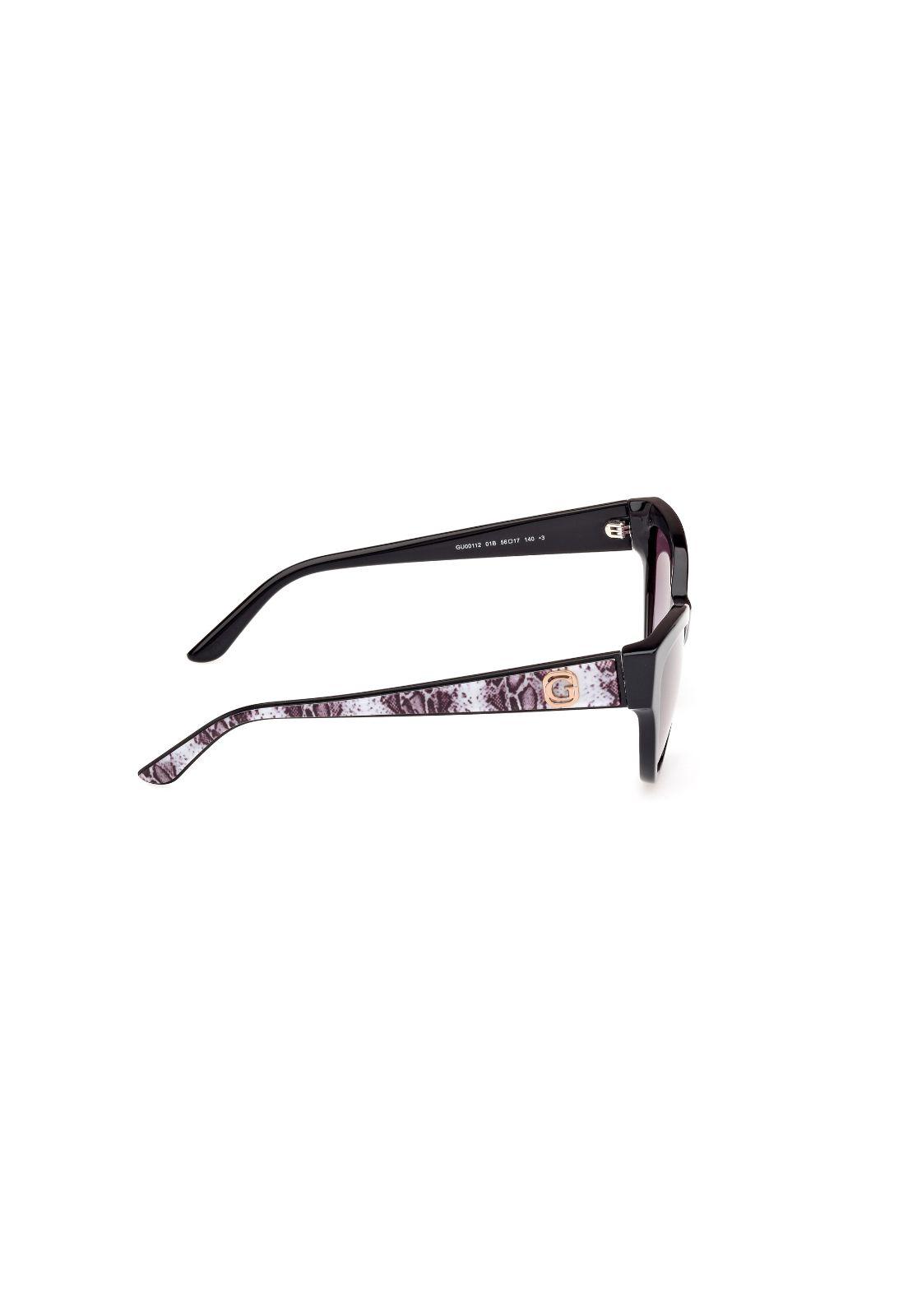 Lentes de Sol Negro Brillante Degradé Guess GU0011201B-6