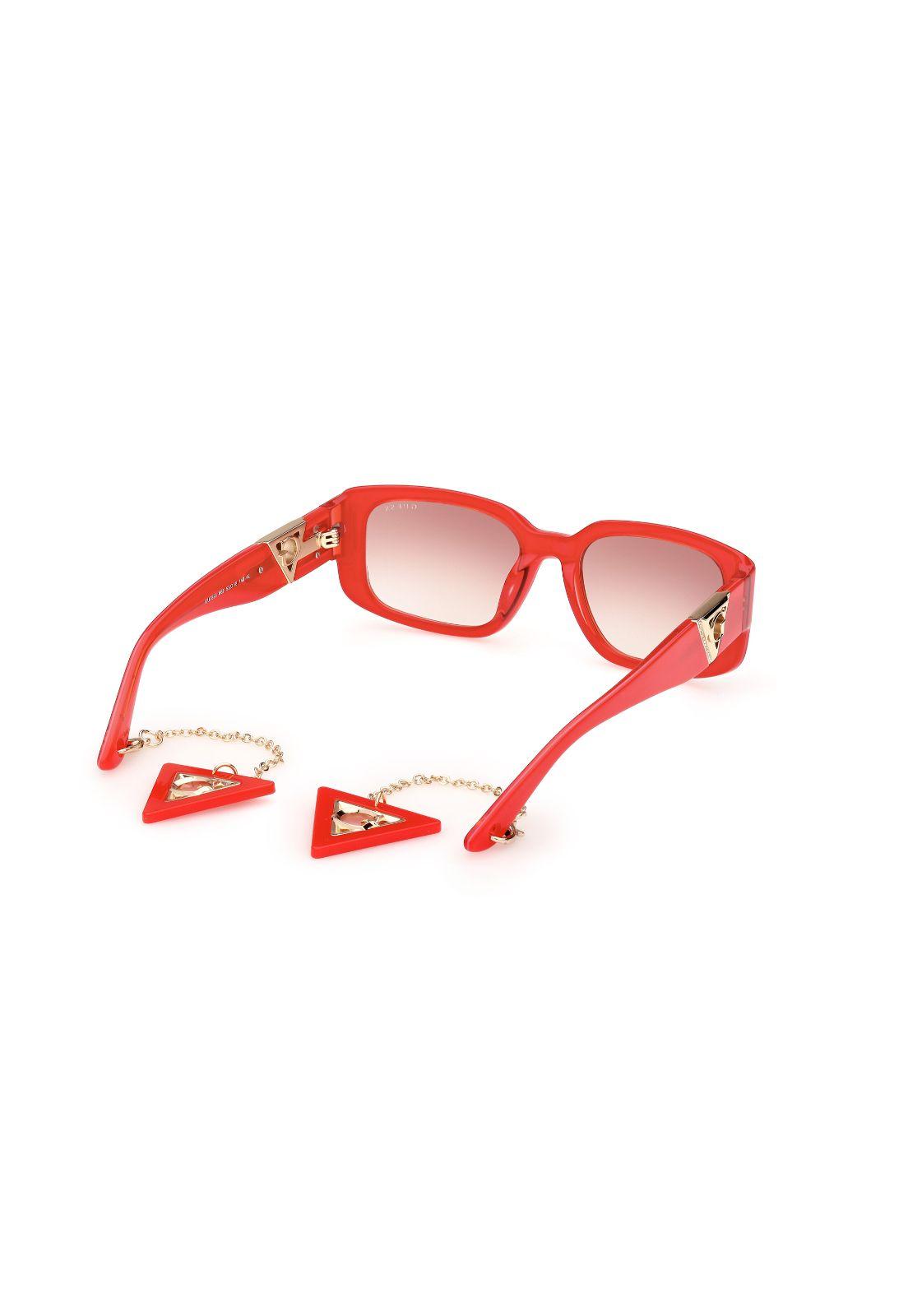 Lentes de Sol Shiny Red Guess GU78915366F-5