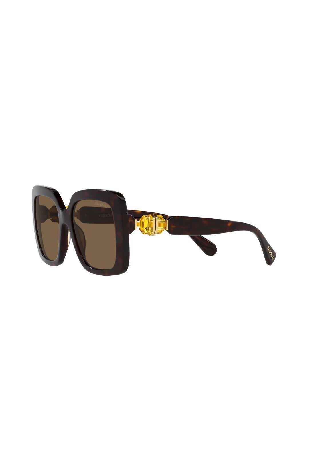 Lentes De Sol Havana Swarovski SK6001100273-2