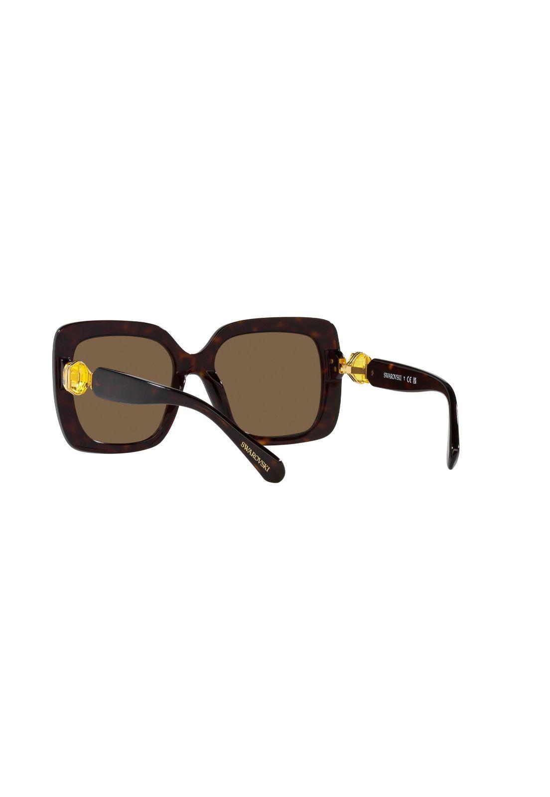 Lentes De Sol Havana Swarovski SK6001100273-5