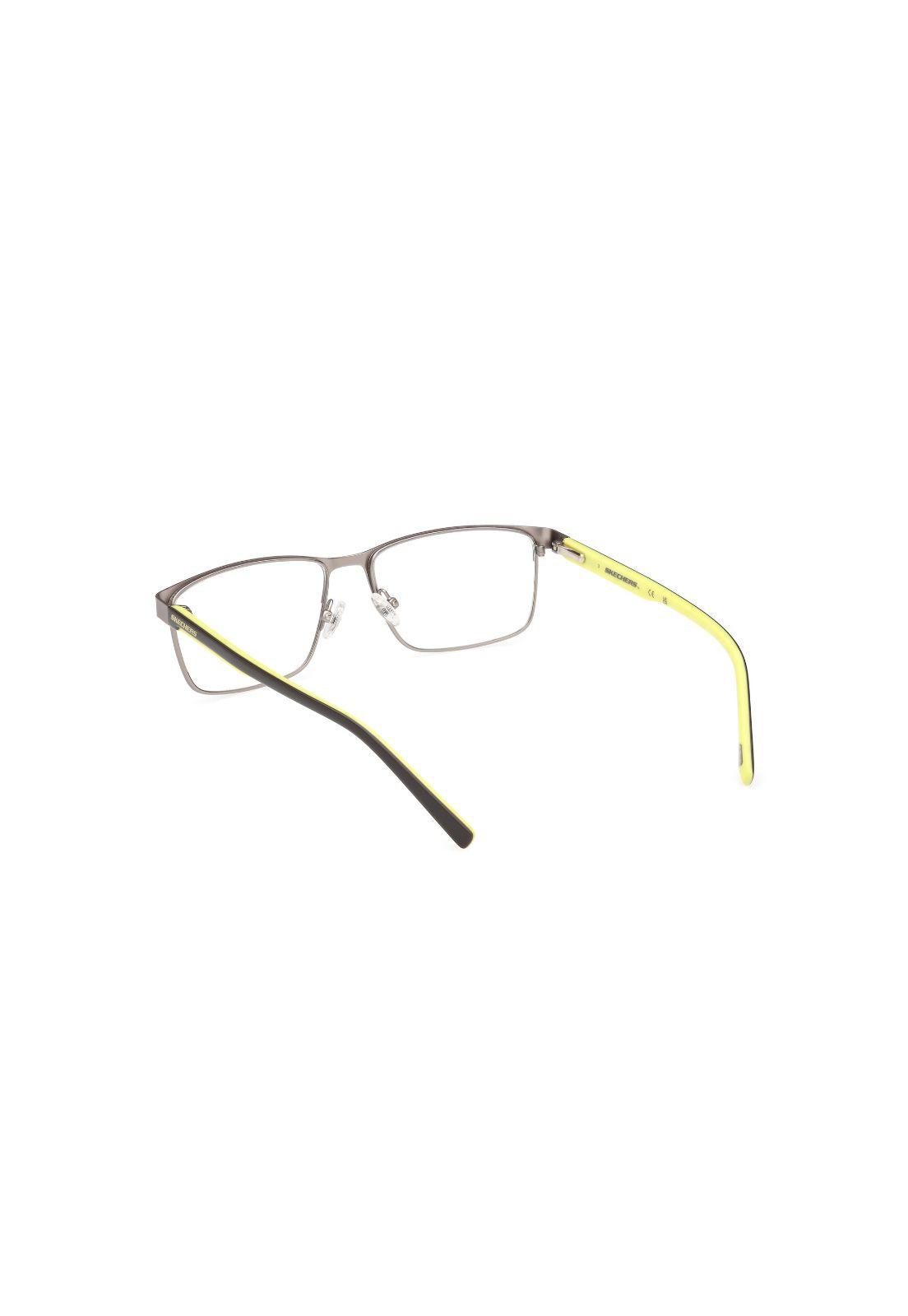 Lentes Ópticos Gris Mate Skechers SE3387011-3