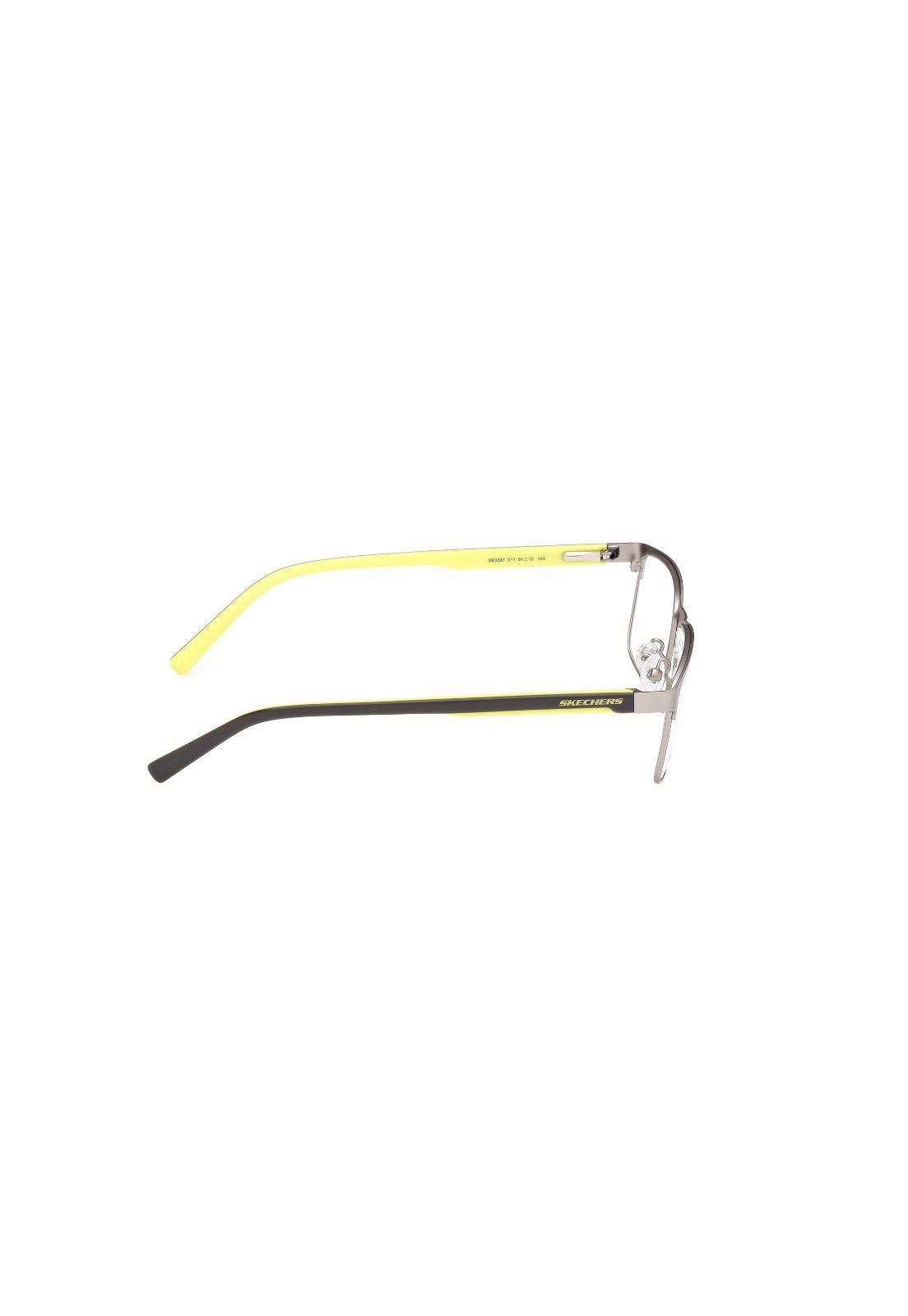 Lentes Ópticos Gris Mate Skechers SE3387011-6