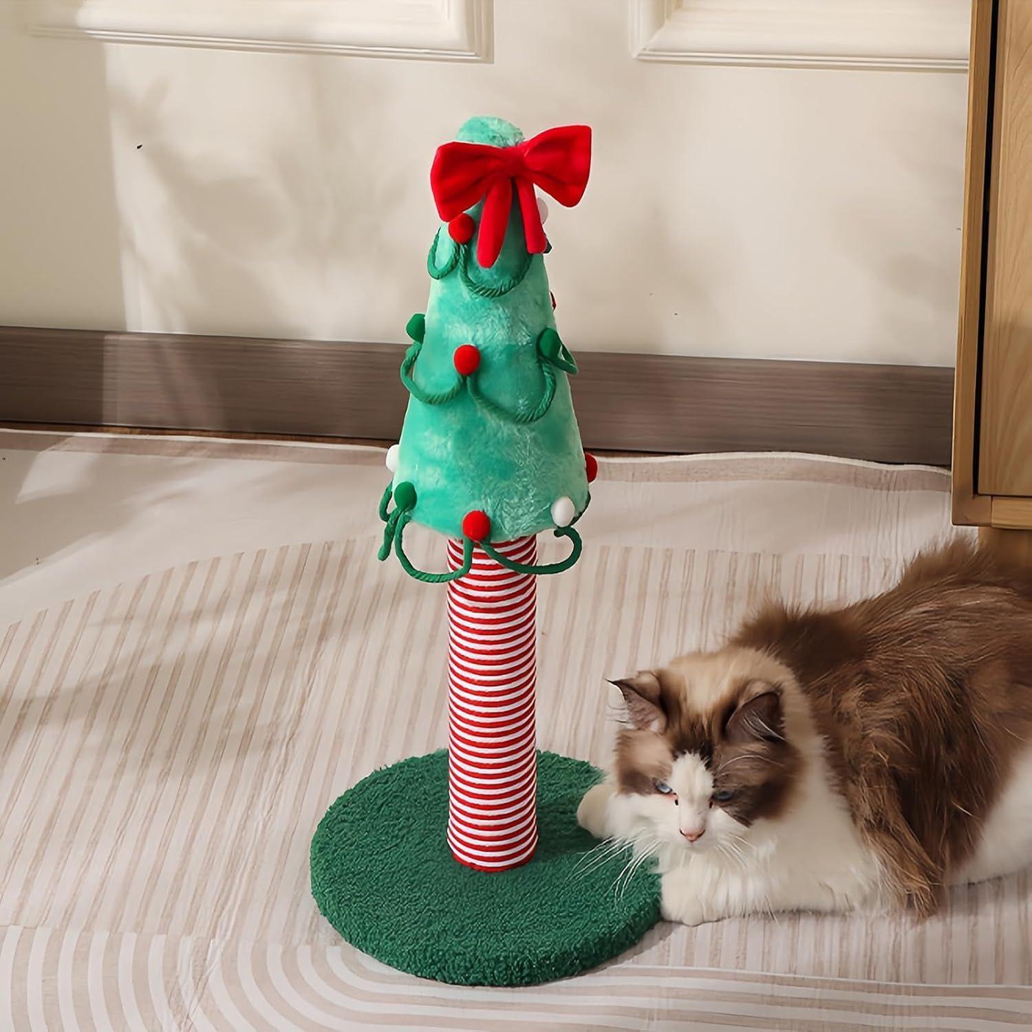 Torre De Escalada Para Gatos árbol De Navidad Rascador-2