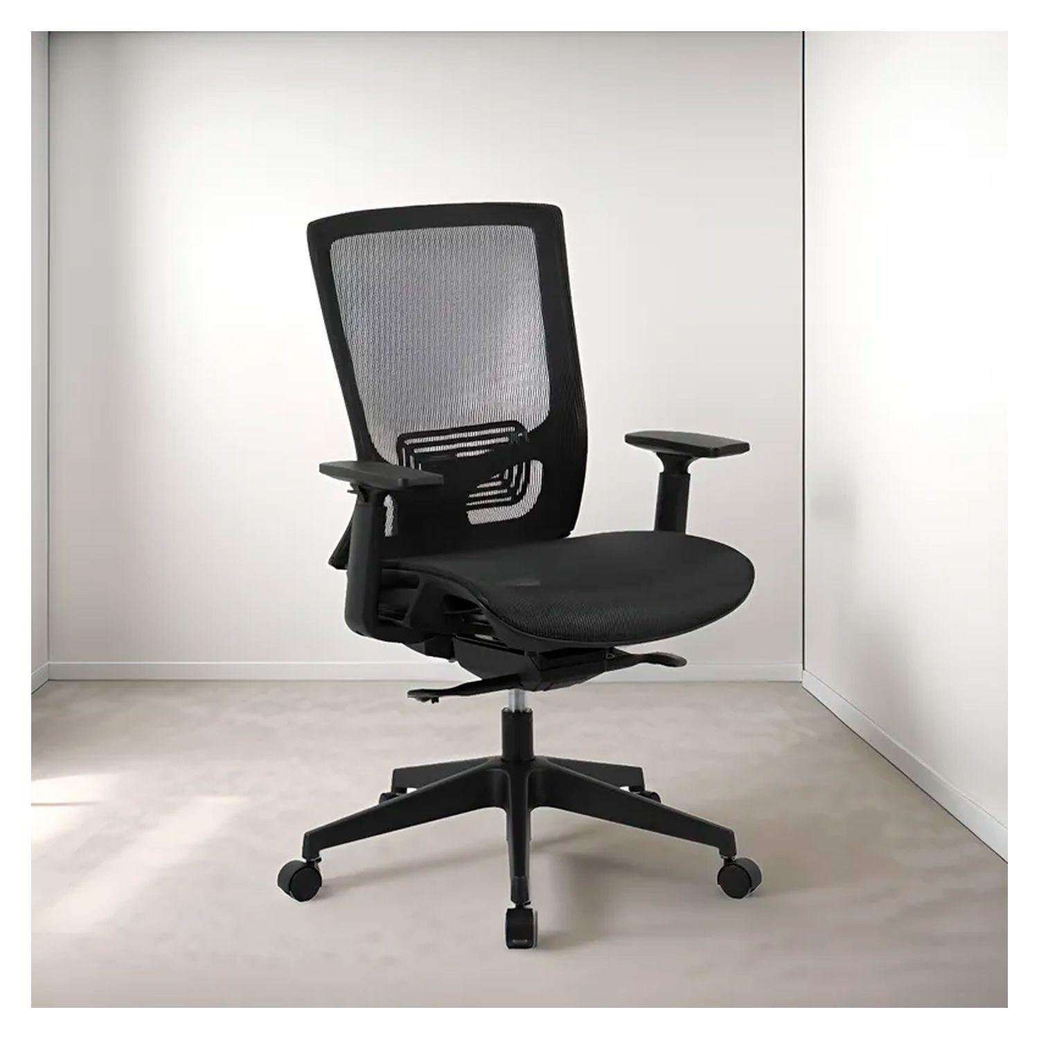 Silla Escritorio Iron Asiento Ergonómico Oficina Ofix-4