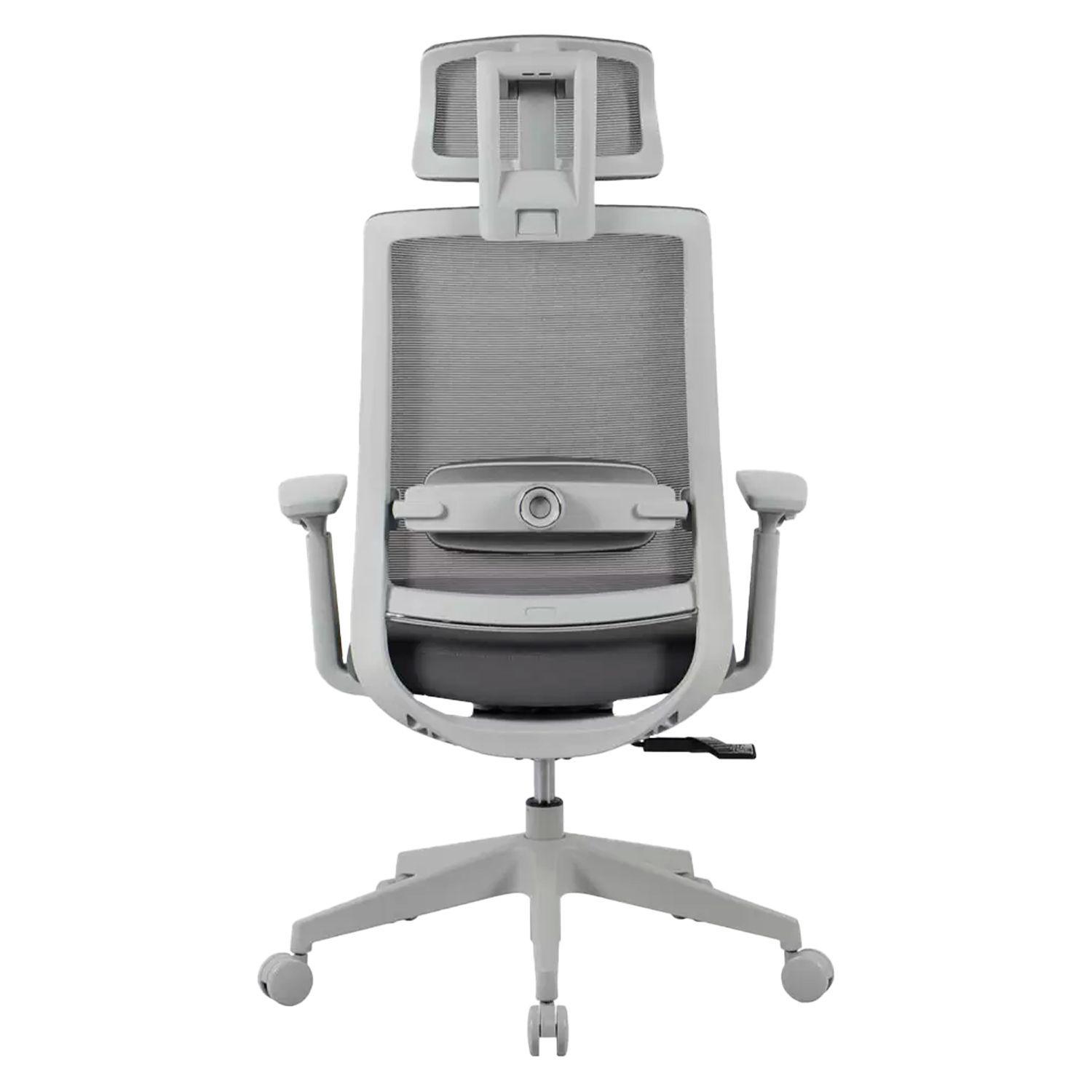 Silla De Escritorio Ergonómica Ades Sop Lumbar Ajust C/cabecero Oficina Ejecutiva Ofix-2