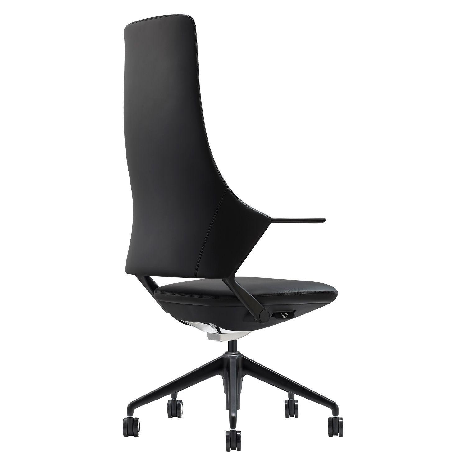 Sillón Gerencial Altezza Respaldo Alto En Cuero Ofix-2