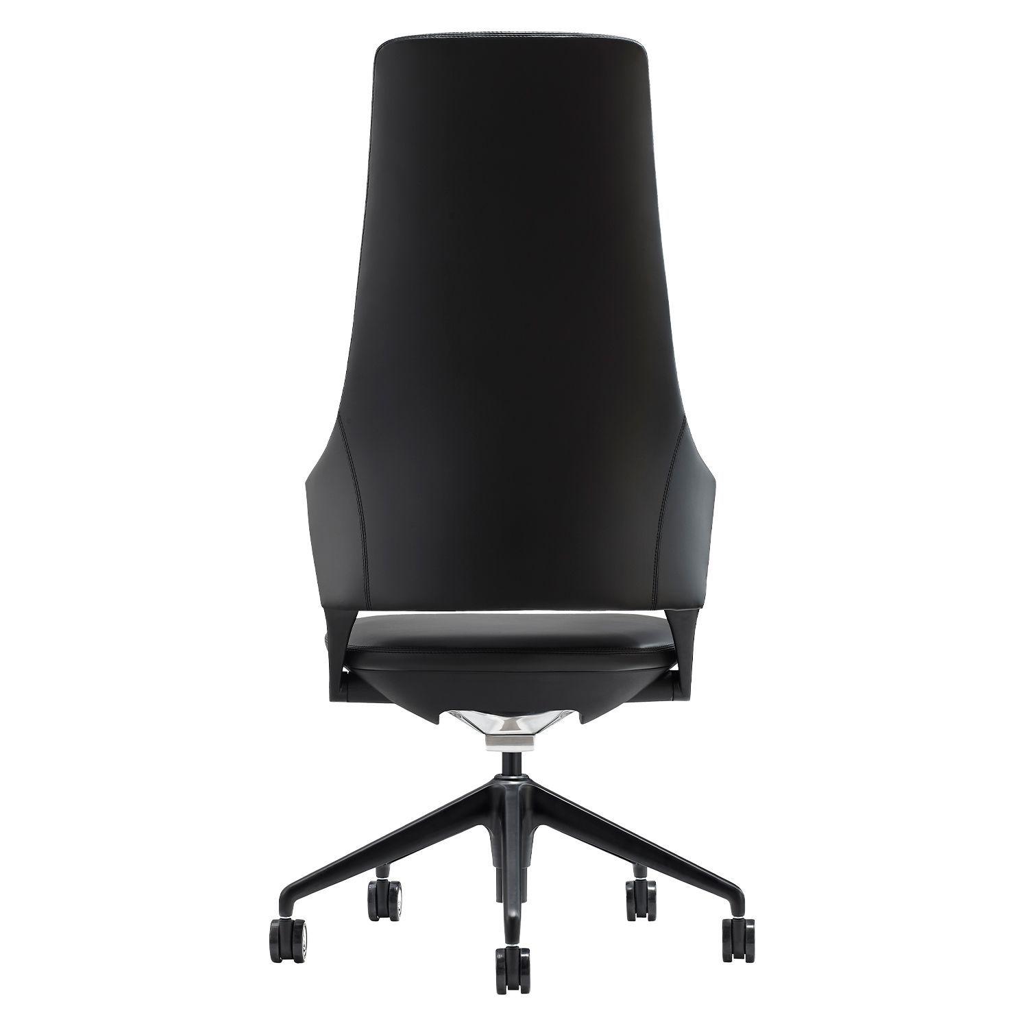 Sillón Gerencial Altezza Respaldo Alto En Cuero Ofix-3