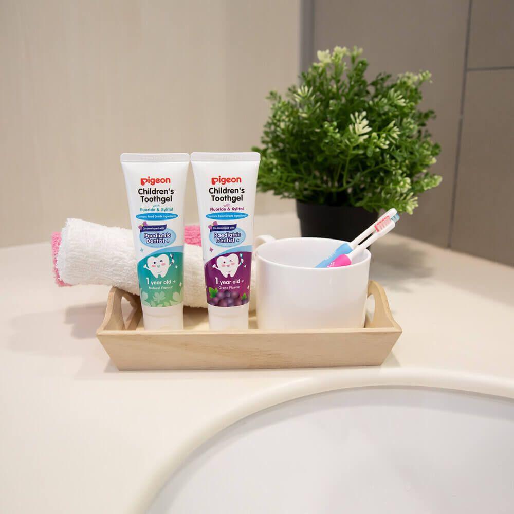 Pasta Dental Para Niños Sabor A Uva 45grs-2