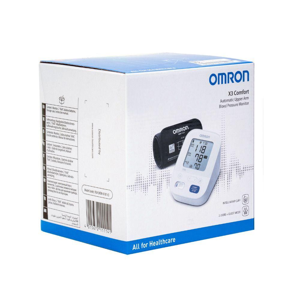 Toma Presión Arterial De Brazo Serie X3 Comfort-7