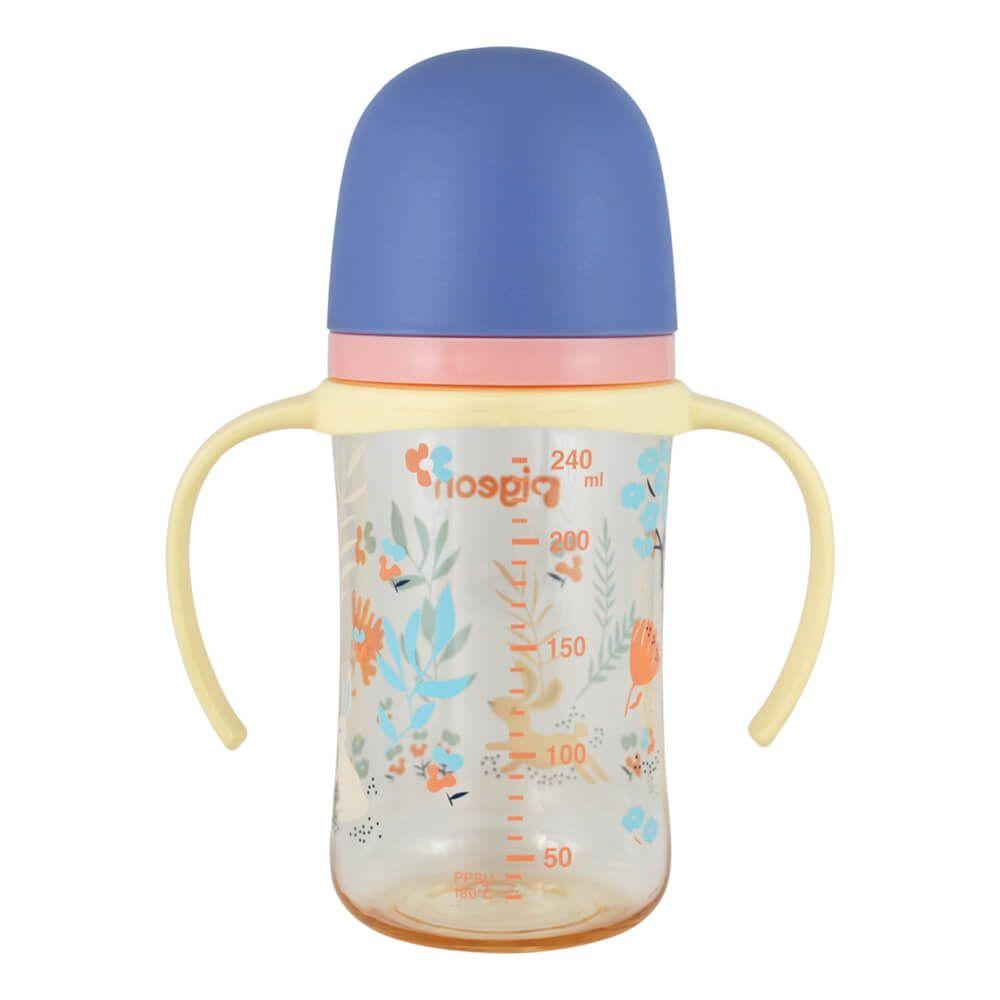 Biberon Softouch Pigeon Conejitos 3 con Asa 240 ML-2