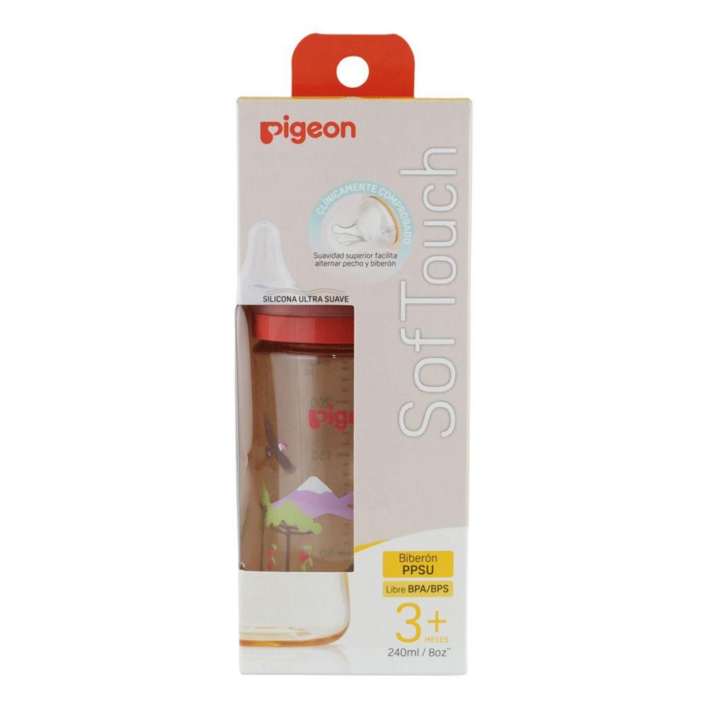 Mamadera PPSU "Pequeño Chile 1" SofTouch Pigeon 31211-4