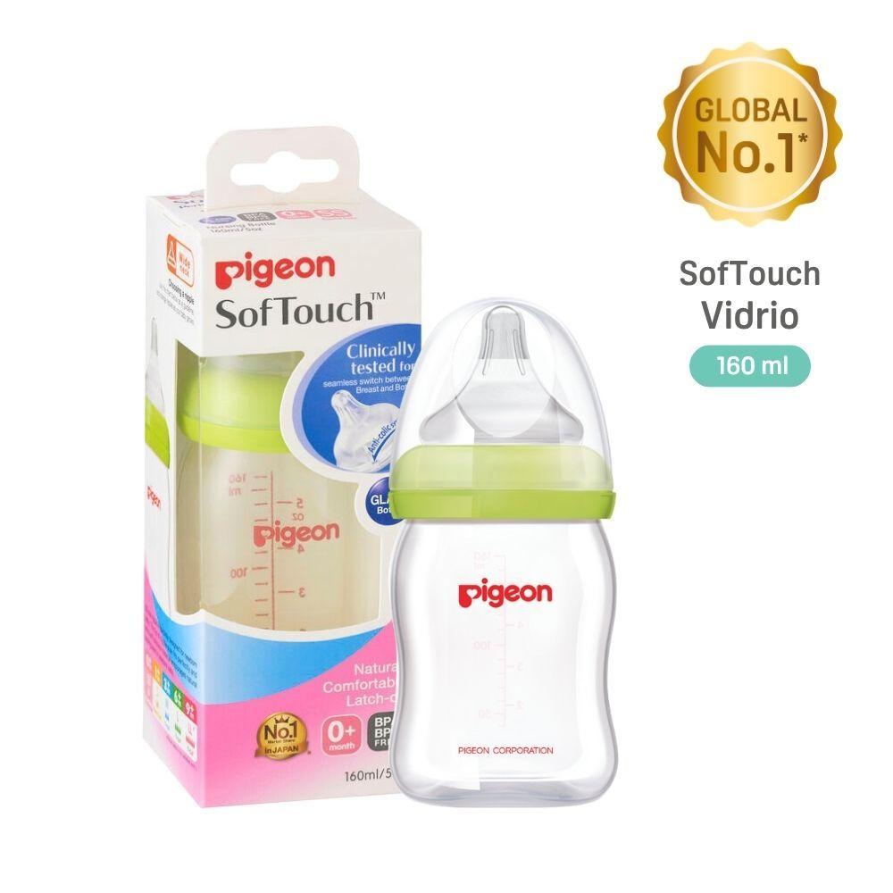 PACK PIGEON SofTouch Vidrio 1 mamadera 160ml + 1 mamadera 240ml-1