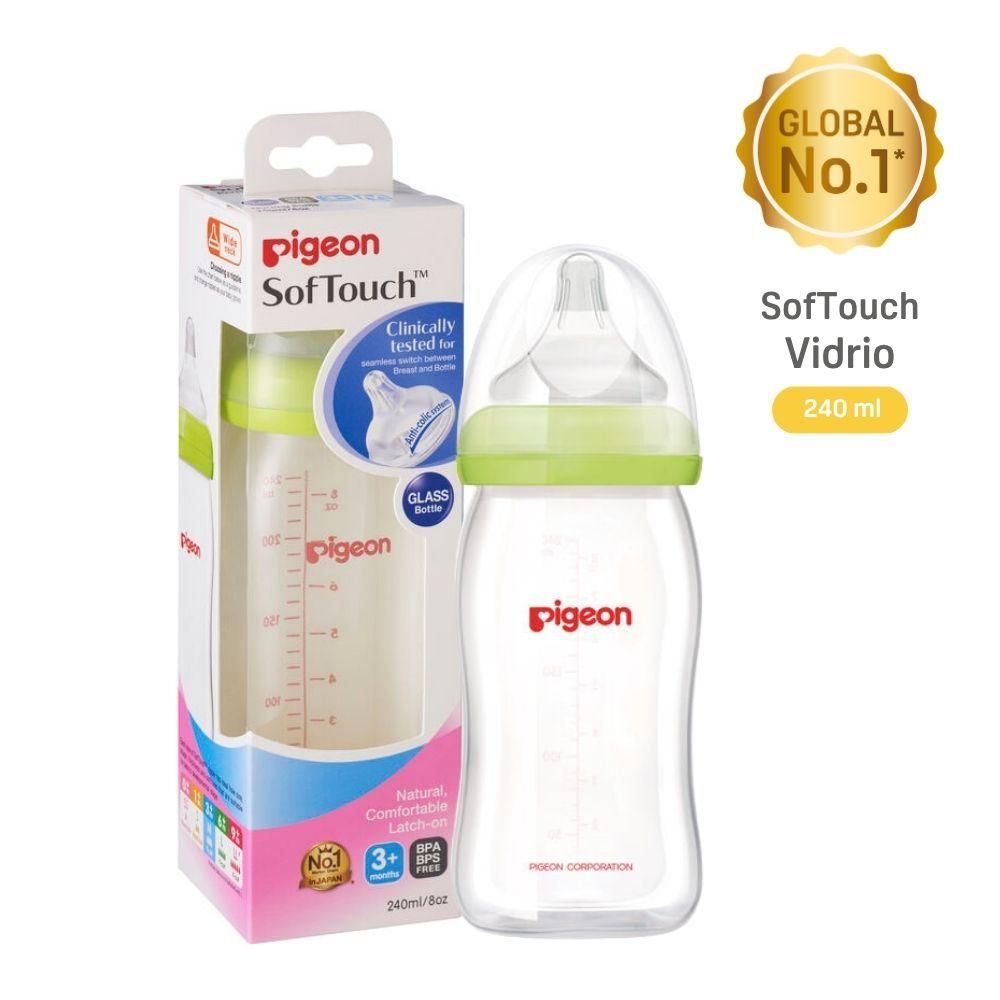 PACK PIGEON SofTouch Vidrio 1 mamadera 160ml + 1 mamadera 240ml-2