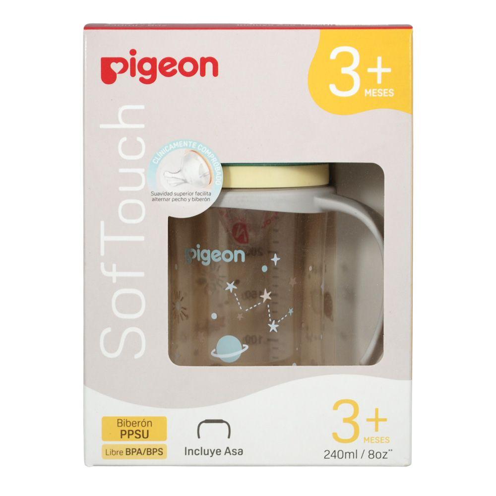 Biberon Softouch Pigeon Planets 1 con Asa 240 ML-2