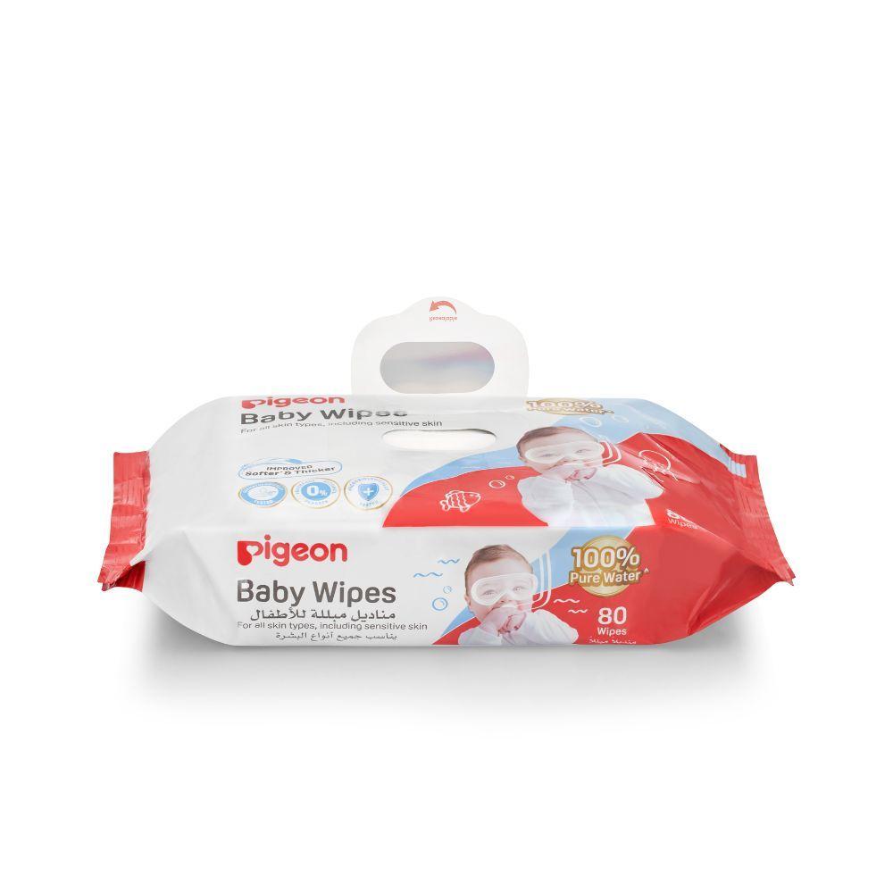 Toallita húmeda Pigeon Pure Water 80 un (Pack x 6)-2