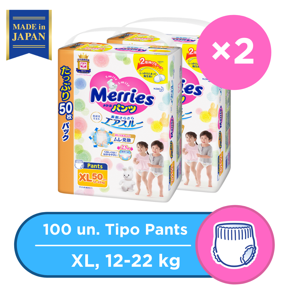Merries Pants Pack Conveniente Talla XL 50x2pcs-0