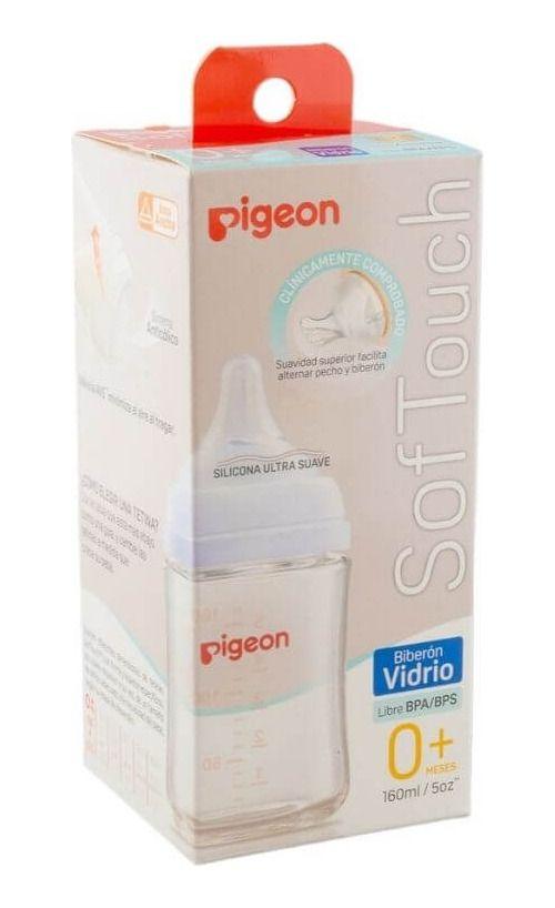 Biberón Softouch Pigeon Vidrio 160m-3