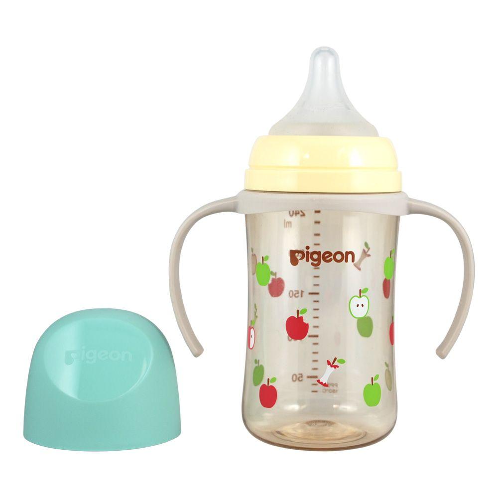 Biberon Softouch Pigeon Apple 1 con Asa 240 ML-2
