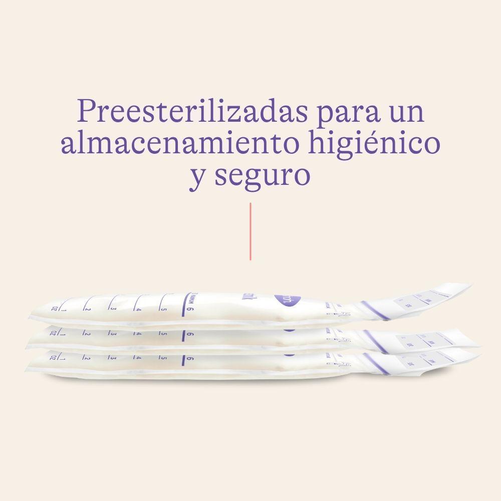 Bolsas de Almacenamiento de leche, 50 unid.-4