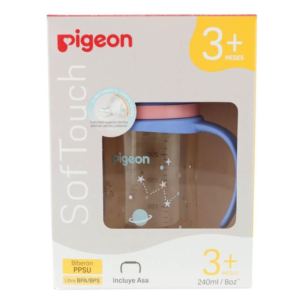 Biberon Softouch Pigeon Planets 3 con Asa 240 ML-4