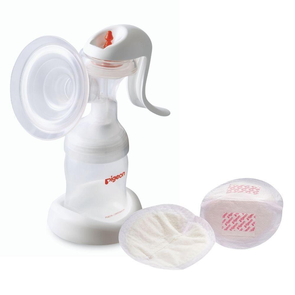 Extractor de Leche Manual + Absorbente de Leche 36pcs-0