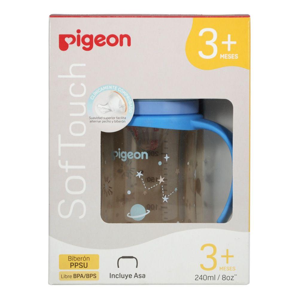 Biberon Softouch Pigeon Planets 2 con Asa 240 ML-3