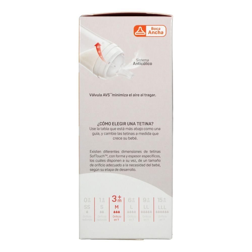 Biberon Softouch Pigeon Planets 2 con Asa 240 ML-7