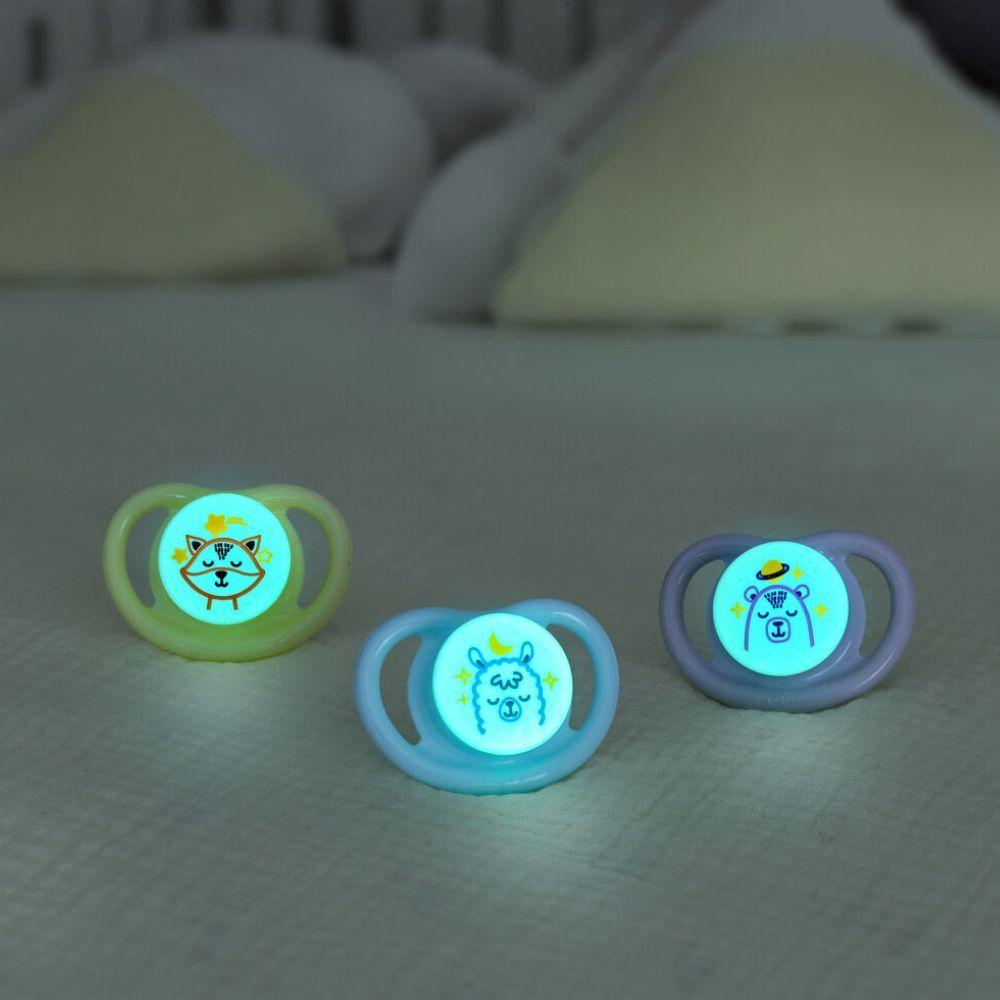 Chupete Pigeon MiniLight L Noche (brilla en la oscuridad)-2