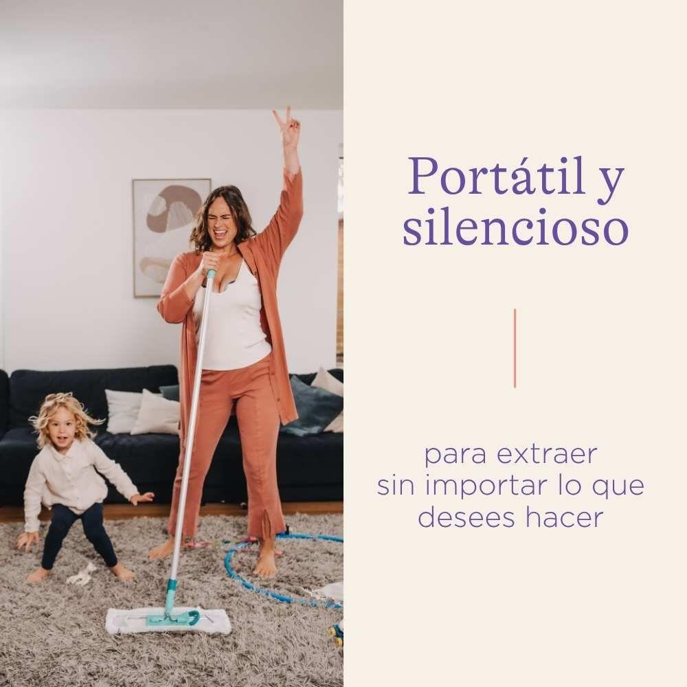Extractor Eléctrico Lansinoh Discreet Duo Flow-3