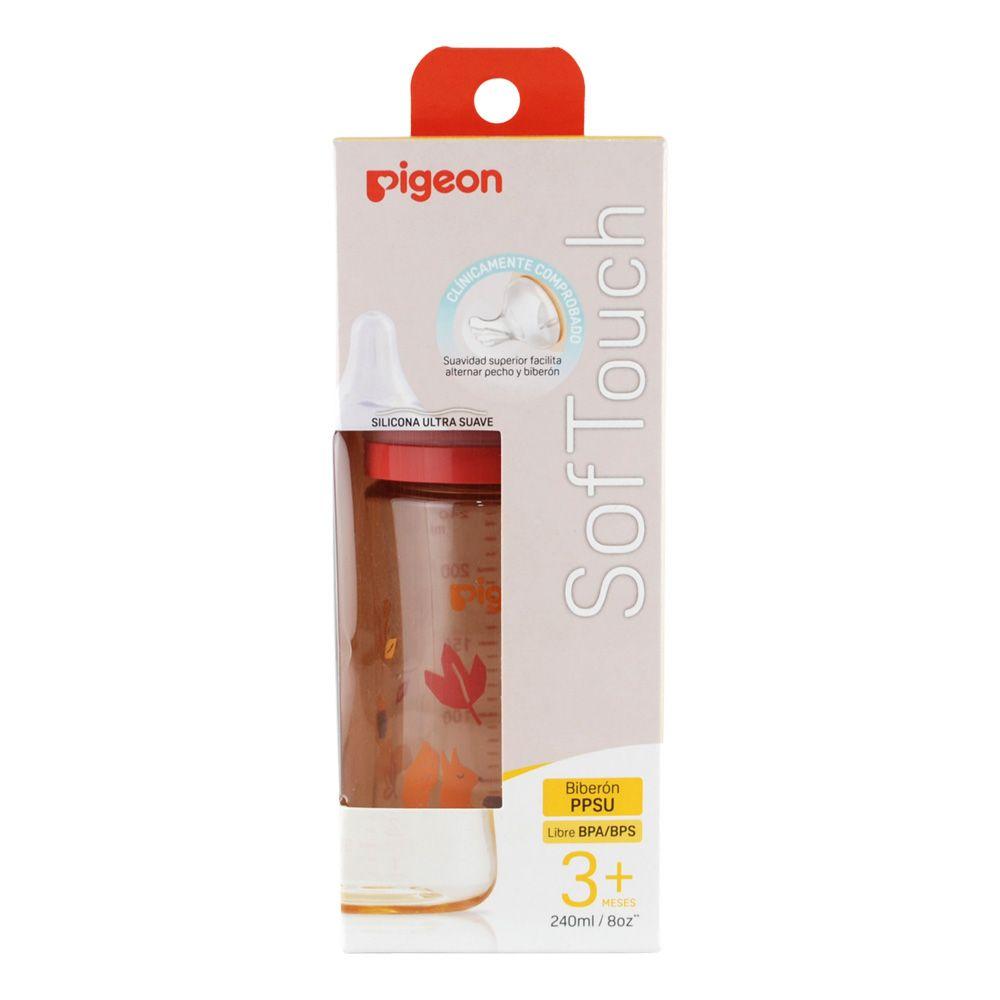 Mamadera PPSU "Ardillas 2" SofTouch Pigeon 31222-3