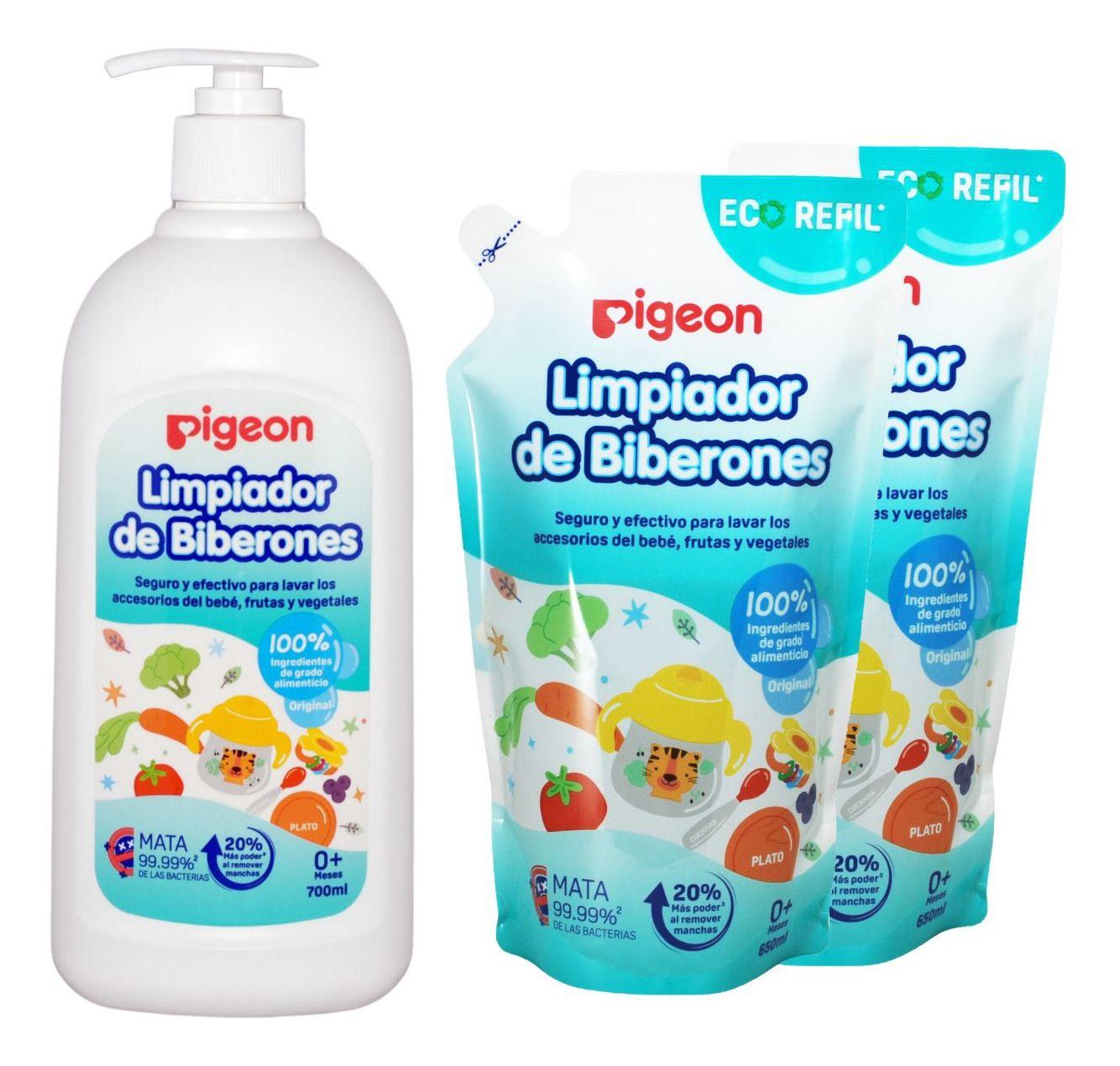 Limpiador De Biberon 700ml + 2 Recargas 650ml-2