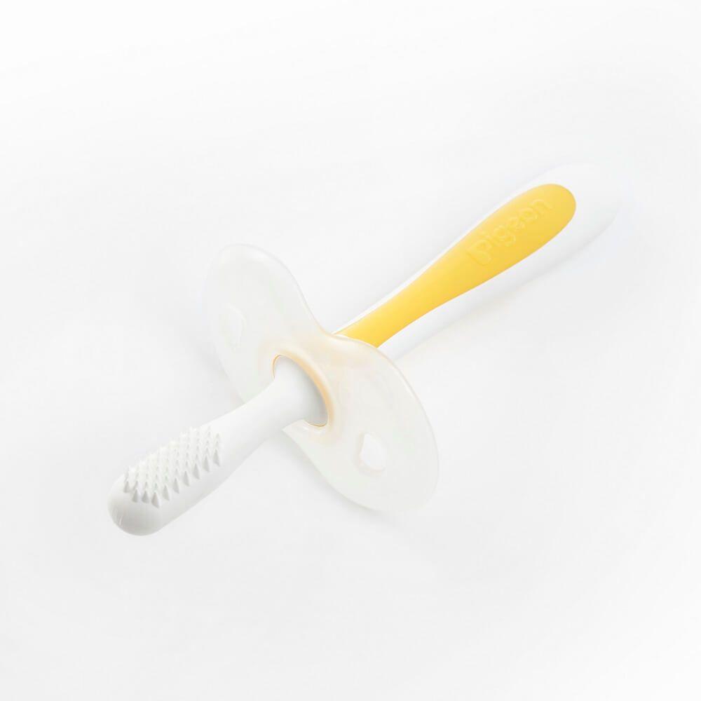 Cepillo Dental De Aprendizaje Amarillo- Paso 1-4