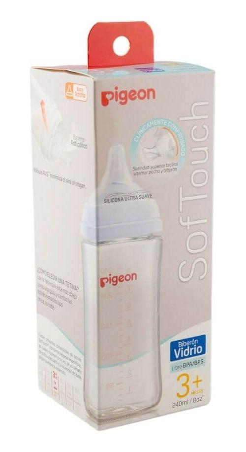 Biberón Softouch Pigeon Vidrio 240ml-4