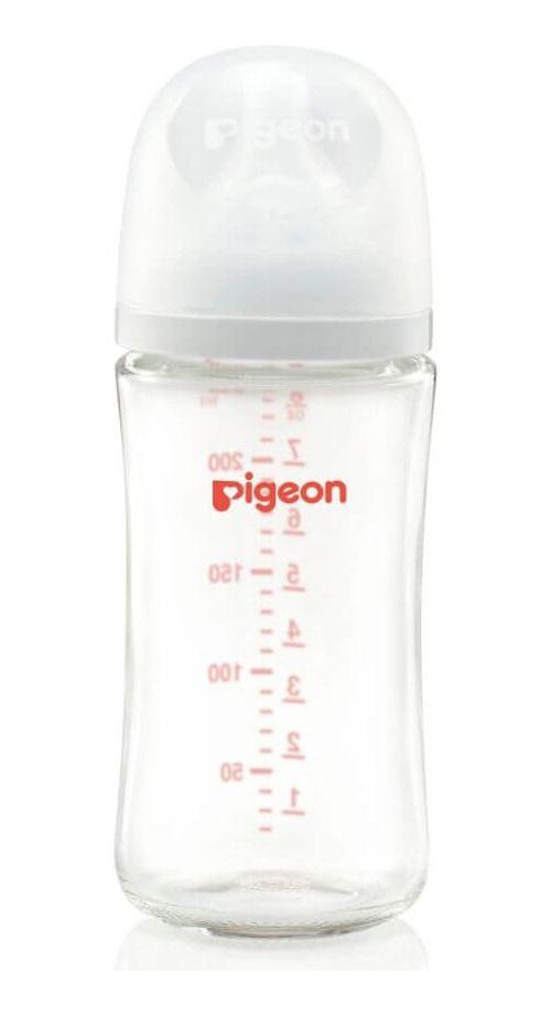 Mamadera vidrio 240 ml SofTouch Pigeon-2