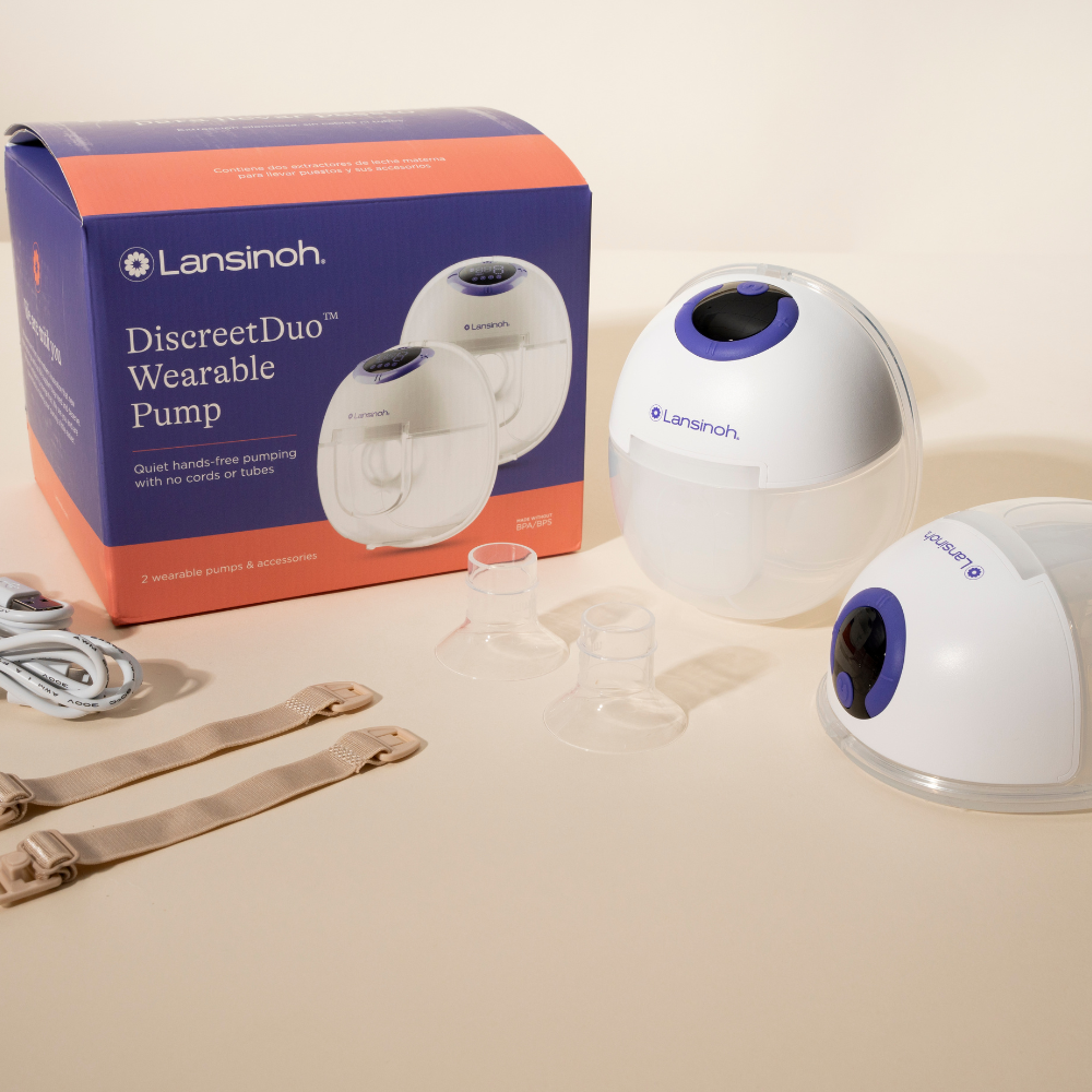 Extractor eléctrico portátil Lansinoh DiscreetDuo-3