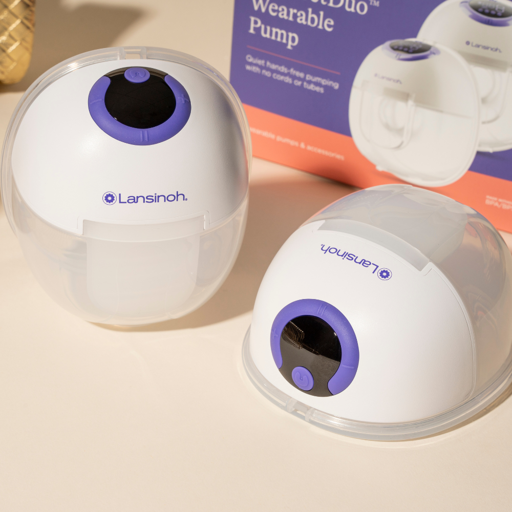 Extractor eléctrico portátil Lansinoh DiscreetDuo-4